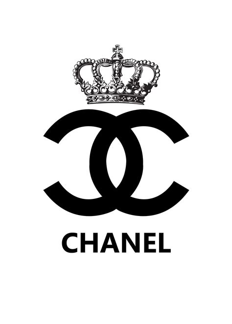 chanel logo printen